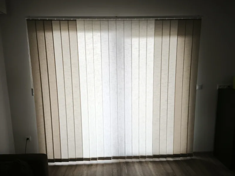 Vertikální žaluzie, realizace Bohutice