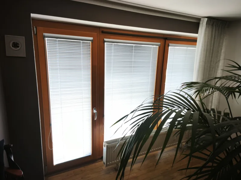 Horizontální žaluzie, realizace Brno – Královo Pole
