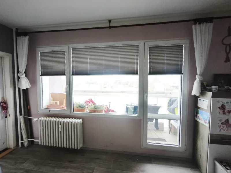Plisé rolety (žaluzie), realizace Brno – Starý Lískovec