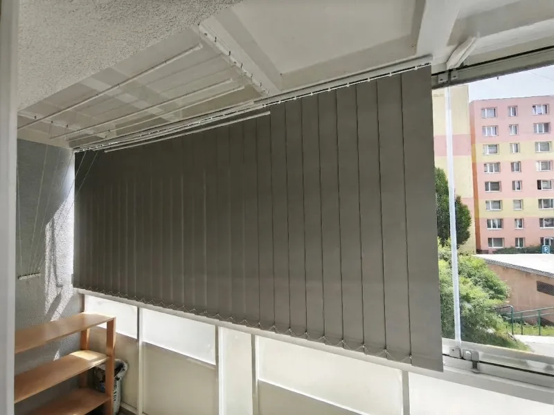 Zastínění balkónů a lodžií, realizace Brno – Brno-Nový Lískovec