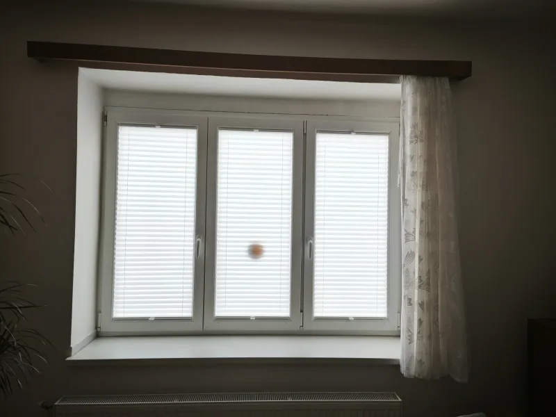 Plisé rolety (žaluzie), realizace Třešť